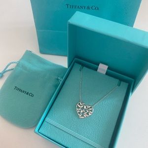 Paloma Picasso Olive Leaf Heart Pendant